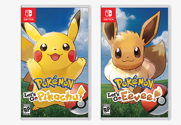 Pokemon Lets Go Pikachu And Eevee Announced For Switch