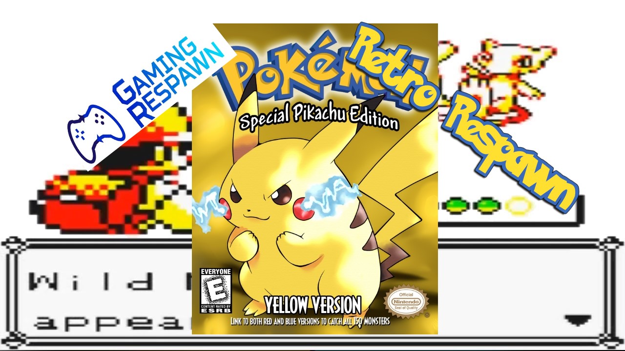 Retro Respawn Pokémon Yellow Gaming Respawn